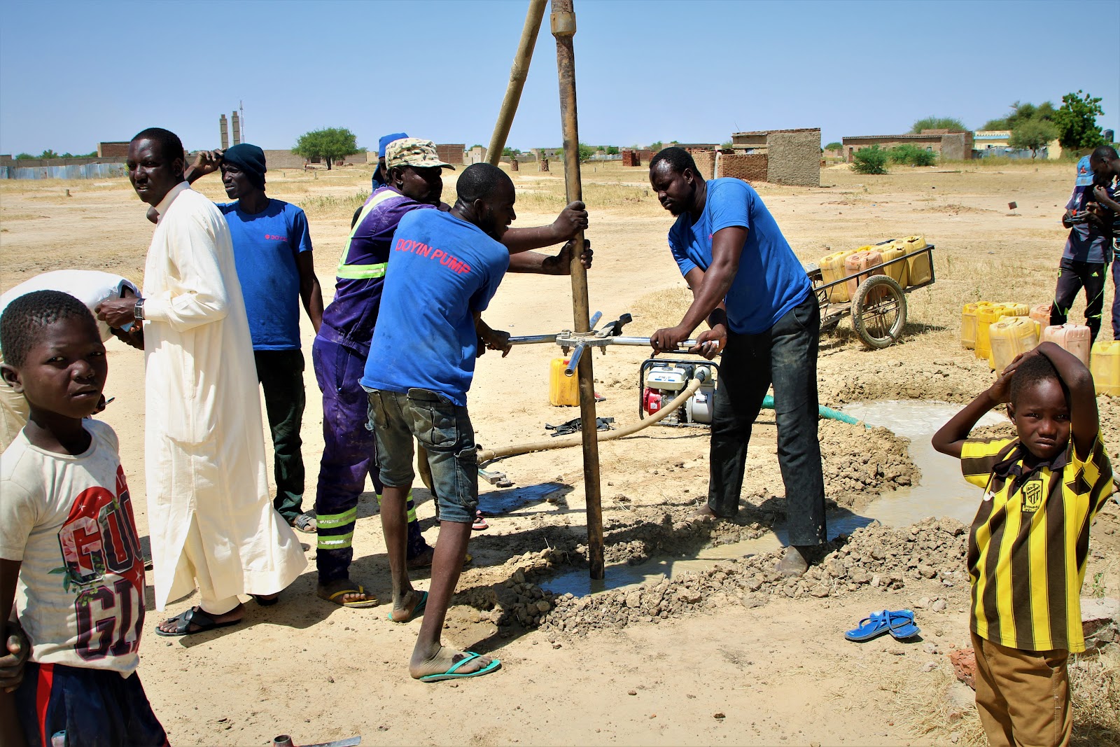 Chantier Water4Chad